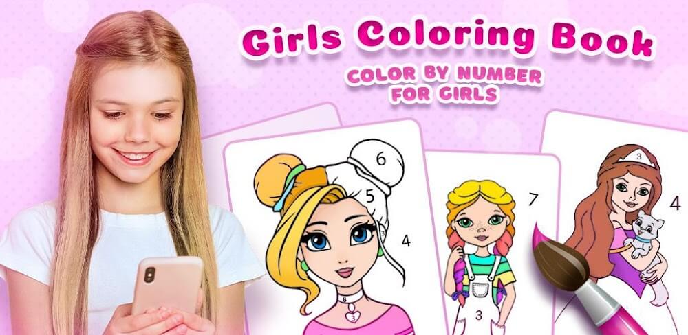 Girls Coloring Book v2.4.2 MOD APK Game Download