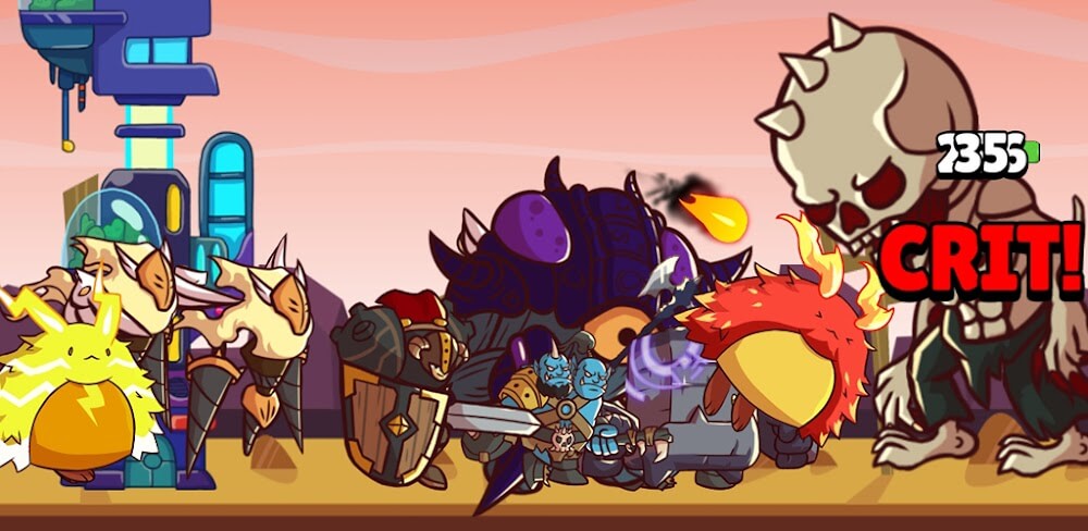 Heroes vs Monsters: Tower War 1.0.21 MOD APK Game Download