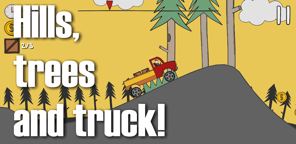 Hill Climb Trucker! v1.03 MOD APK Download Game