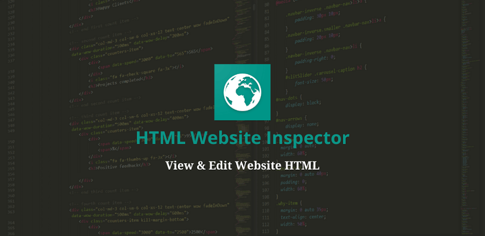 HTML Website Inspector Editor MOD APK v2.998 Download