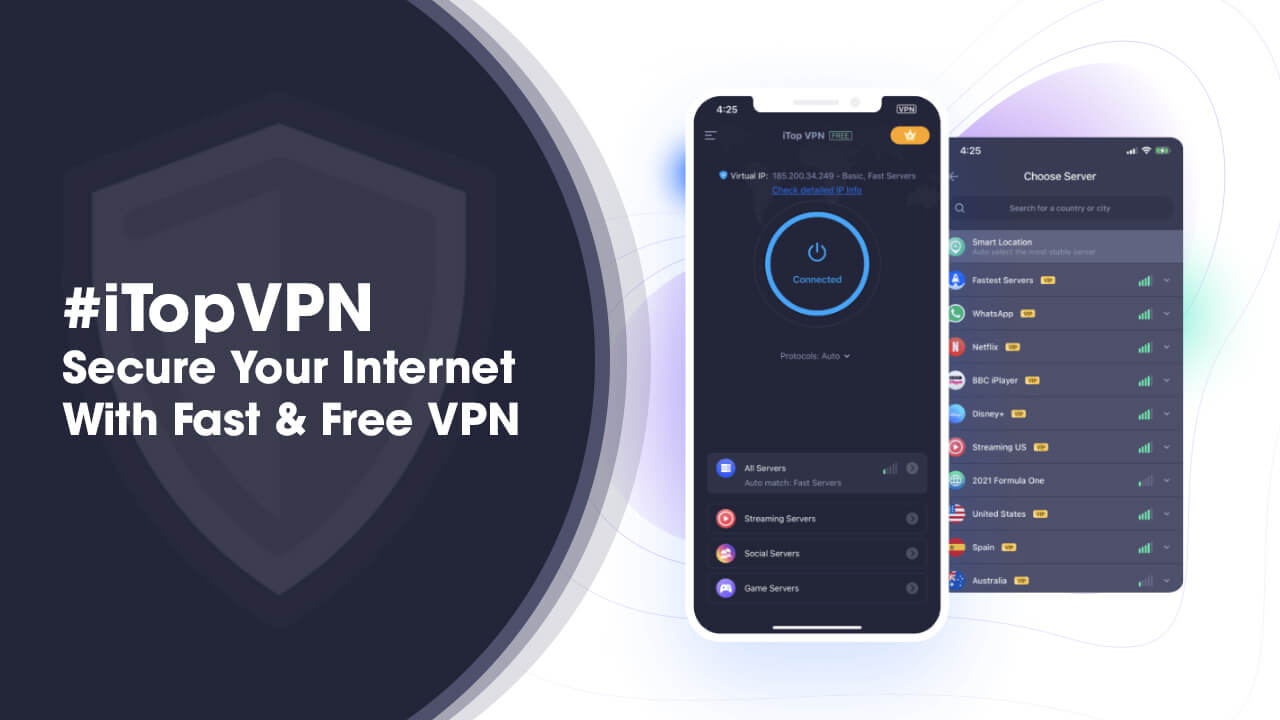 iTop Vpn v8.31.29.5 MOD APK Download (Premium Unlocked, Unlimited Bandwidth)