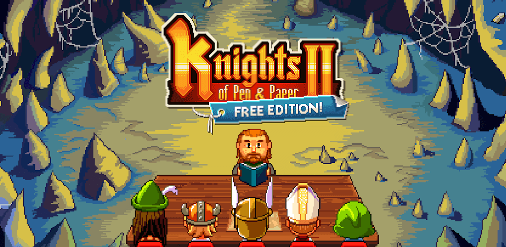 Knights of Pen & Paper 2 v2.21.2 MOD APK Unlimited Gold Game Download
