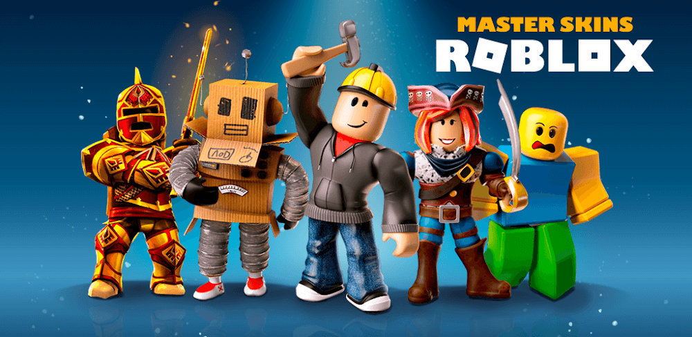 Master skins for Roblox v3.7.4 MOD APK Download (Unlimited Money) Utility