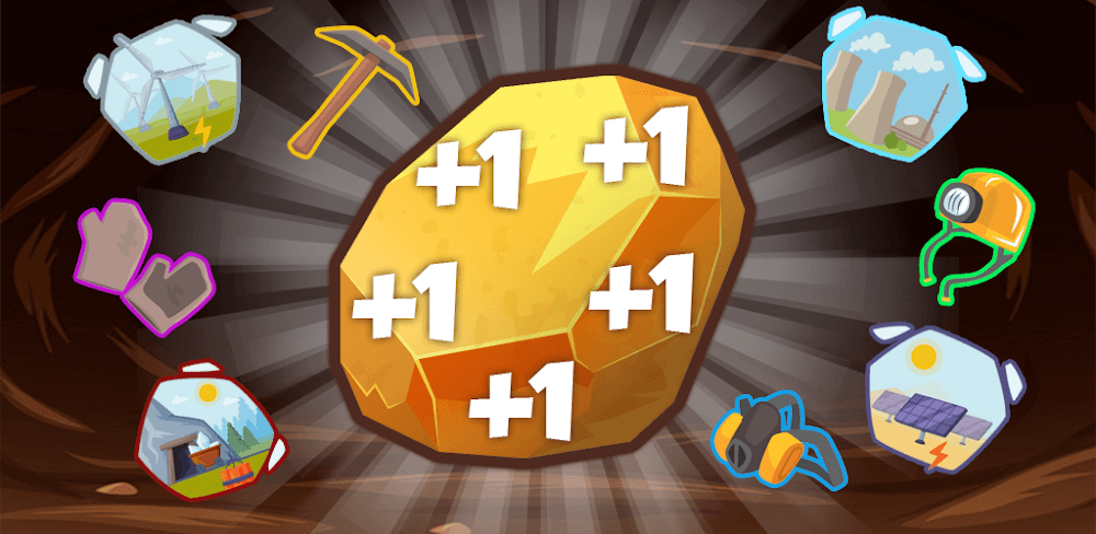 Mine Clicker v2.1.2 MOD APK Download (Unlimited Gold, Gem) Game