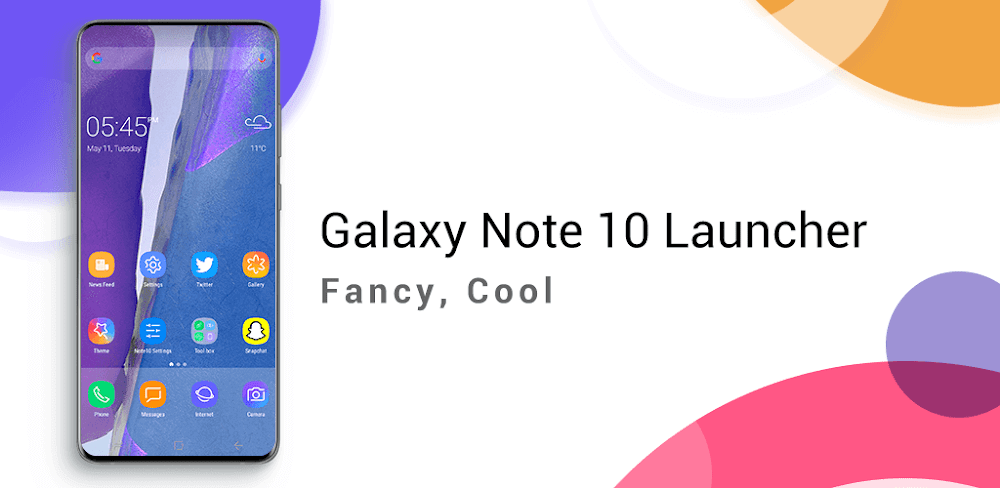 Note20 Launcher v9.6 MOD APK Download (Premium Unlocked)