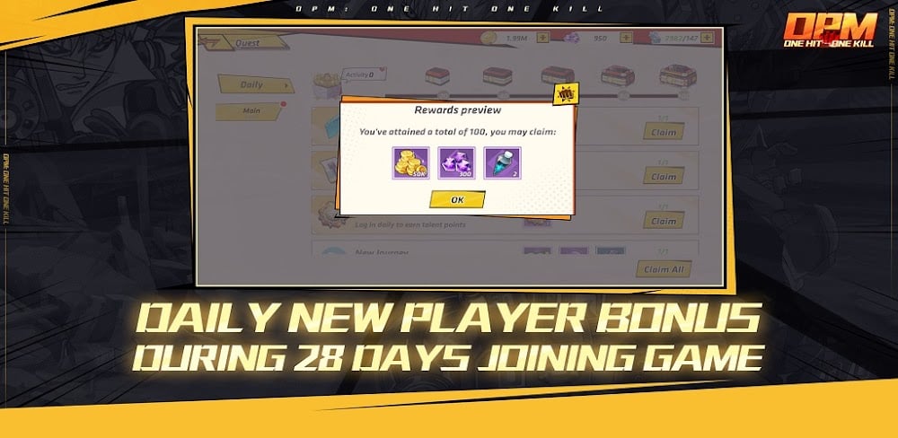 OPM One Hit One Kill v1.0.4 MOD APK Download