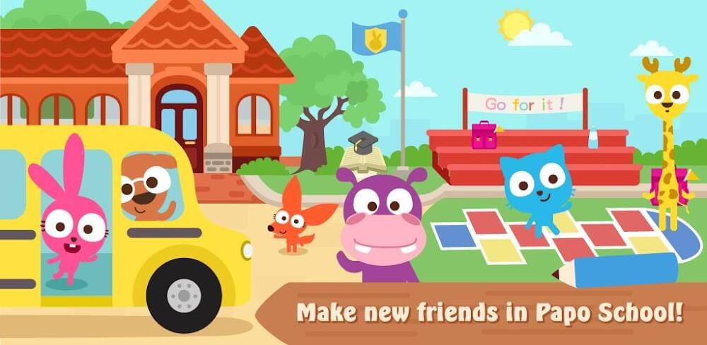Papo Town: School v1.2.4 MOD APK Download