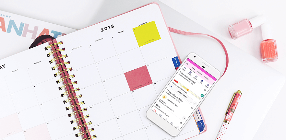 Period and Ovulation Tracker v8.3 MOD APK Download (Utilities Application)