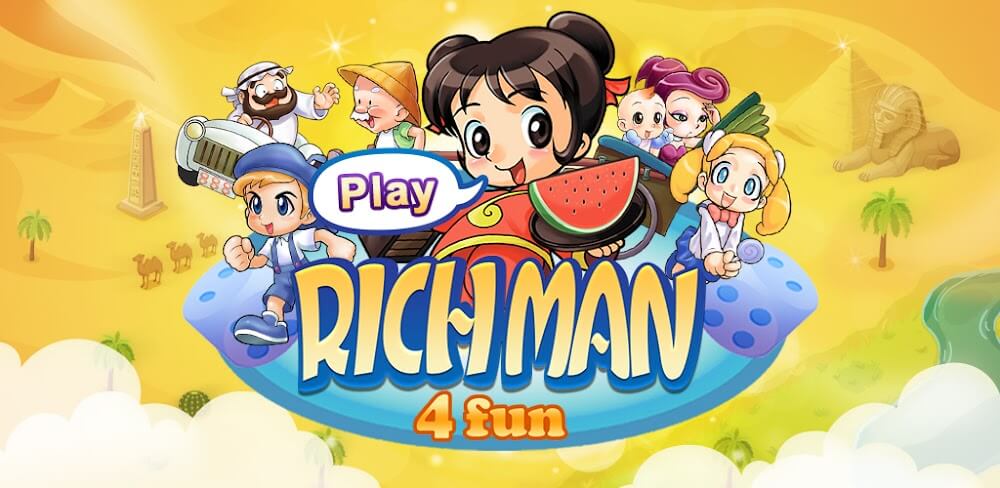 Richman 4 fun v8.8 MOD APK Download (Unlimited Maps, Characters)