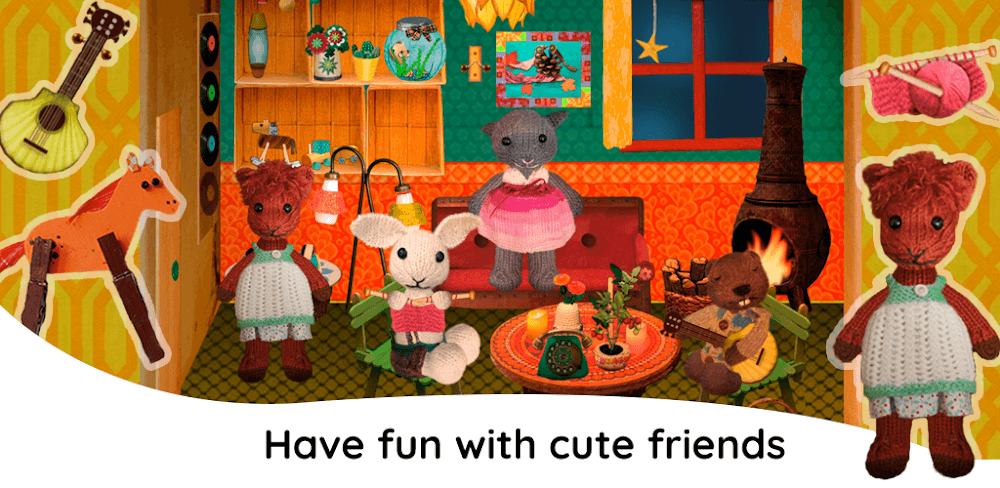 SKIDOS Kids Dollhouse v1.1 MOD APK Game Download