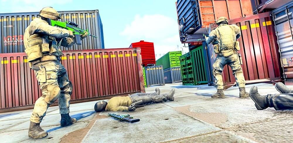Fps Critical Shooting Strike Warzone Antiterrorism v1.0.5 MOD APK (God Mode, Dumb Enemy) Download