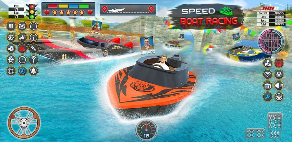 Speed Boat Racing v2.3.0 MOD APK Download (Unlimited Money) Game