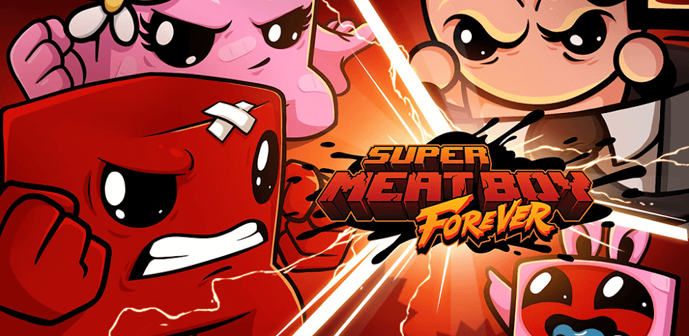 Super Meat Boy Forever v6755.1849.1962.1410 MOD APK Full Game Download