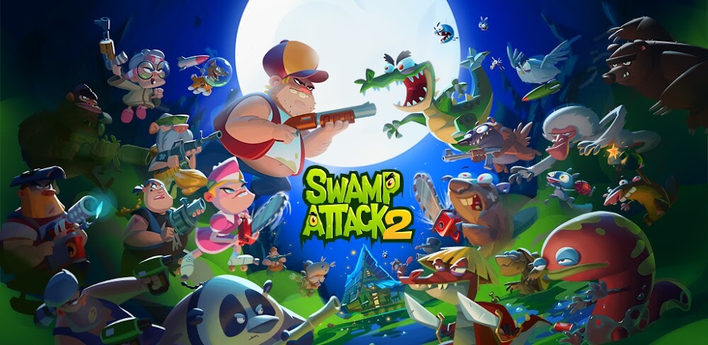 Swamp Attack 2 v1.1.0 MOD APK Unlimited Money Download