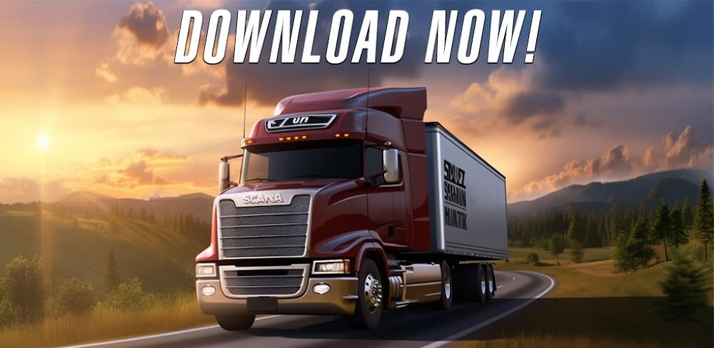 Truck Simulator Euro Sim 23 v1.3 MOD APK Game Download