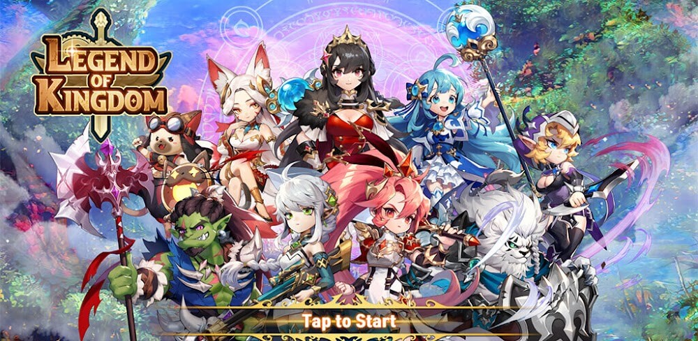 Legend Of Kingdom v1.18.1 MOD APK (Damage, Defense Multiplier, God Mode) Download