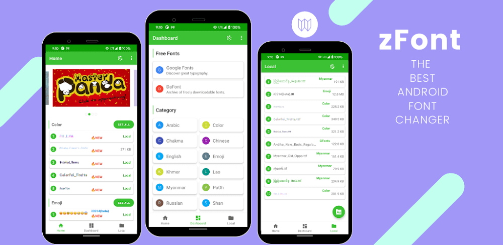 zFont 3 MOD APK 3.9.2.1 Premium Unlocked Download