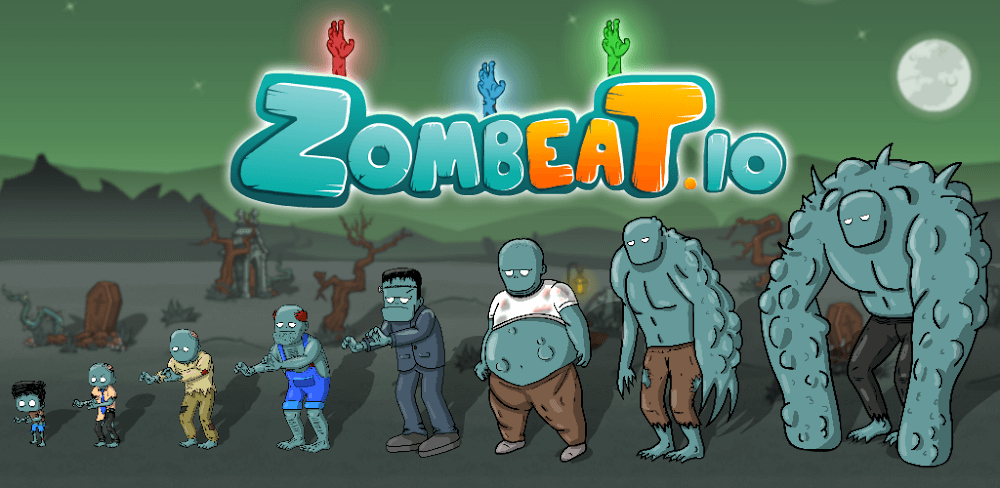 Zombeat.io v1.9.4 MOD APK Game Download (1M Coins, Speed Movement, No-ADS)