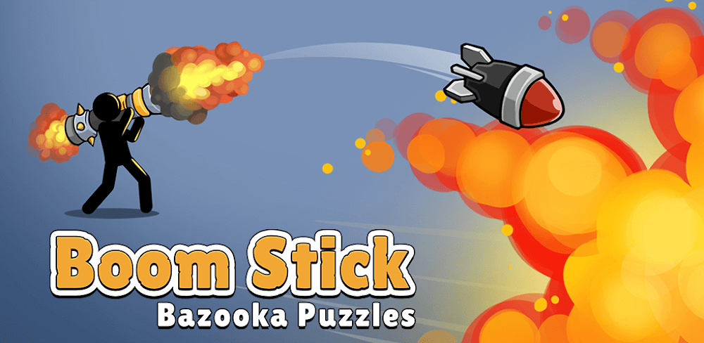 Boom Stick: Bazooka Puzzles v9.5.3.4 MOD APK Game Download