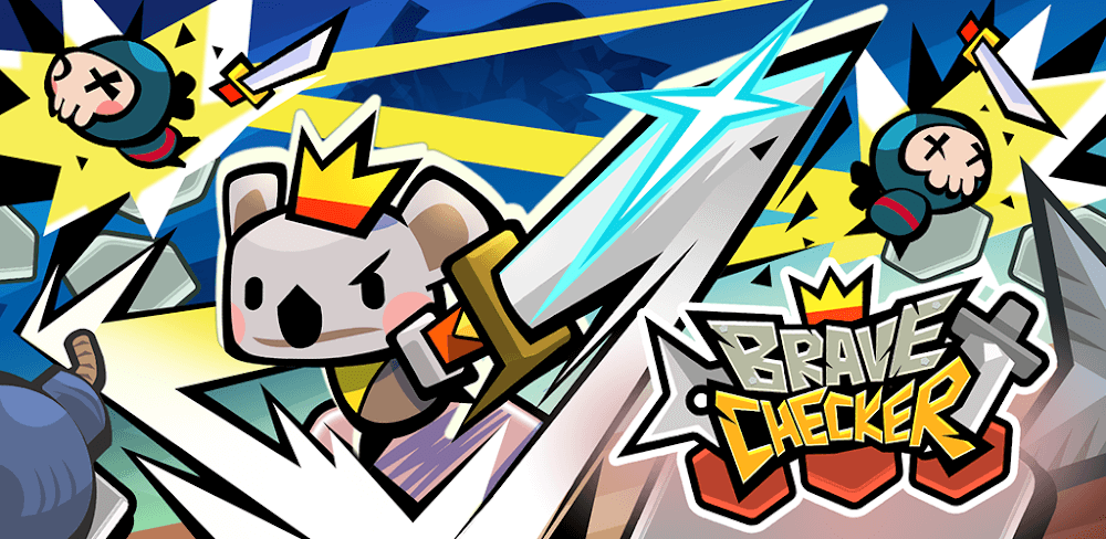 Brave Checker v1.4.0 MOD APK (Damage, Defense Multiplier, God Mode) Download