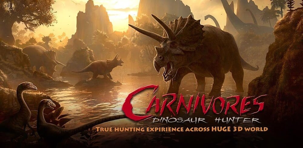 Carnivores: Dinosaur Hunter MOD v2.0.1 APK Game Download