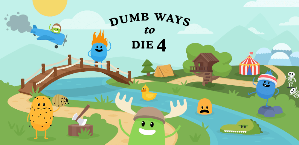 Dumb Ways to Die 4 MOD APK v1.3.7 Download (Auto Win, No Ads)