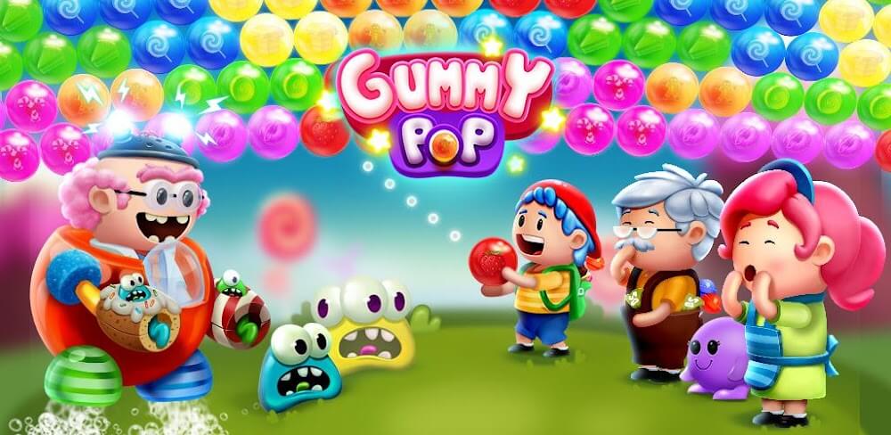 Gummy Pop v5.3 MOD APK Unlimited Hearts Game Download