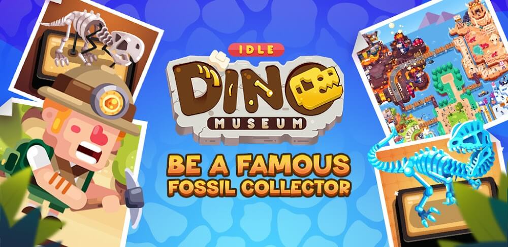 Idle Dino Museum v3.0.8 MOD APK Download (Unlimited God, Gems)
