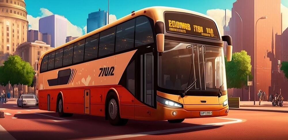 Modern Bus Simulator 3D 23 MOD APK v2 Download