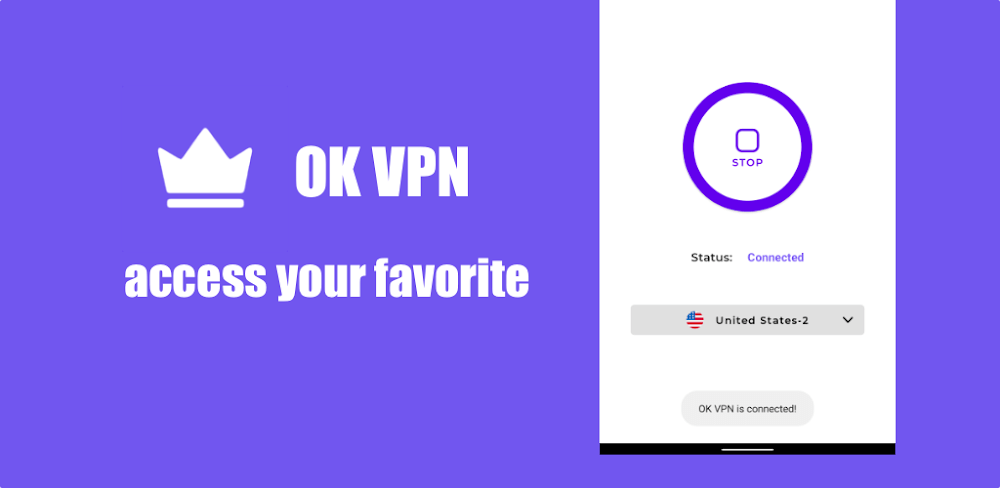 OK VPN v1.7.6 MOD APK (Premium) Download
