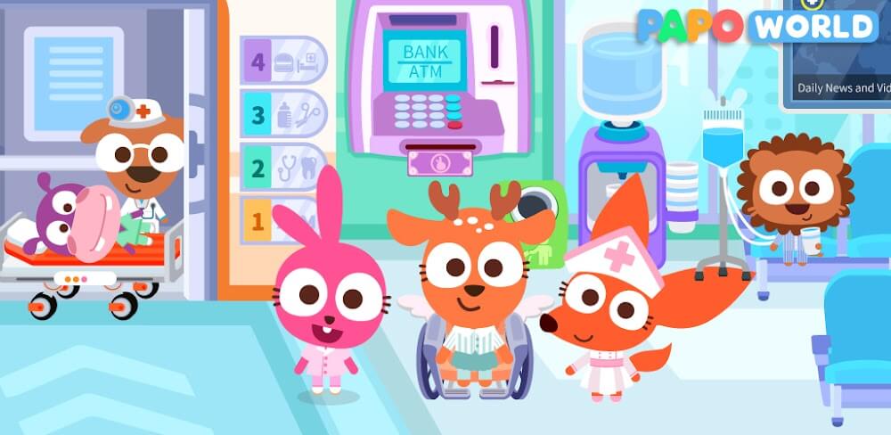 Papo Town: Hospital v1.4.1 MOD APK Download