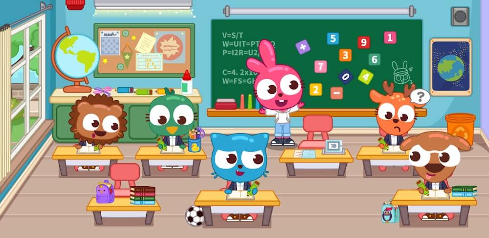 Papo Town School Life v2.1.2 MOD APK Download (Unlock All)