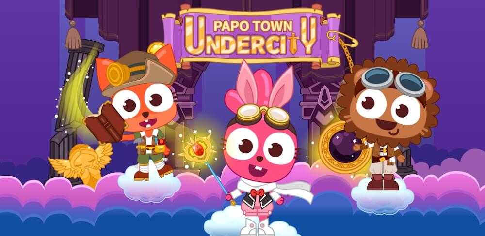 Papo Town Underground City v1.0.22 MOD APK Game Application