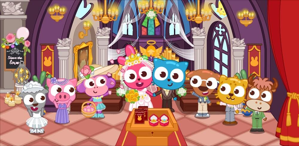 Papo Town Wedding Party v1.2.7 MOD APK Game Download