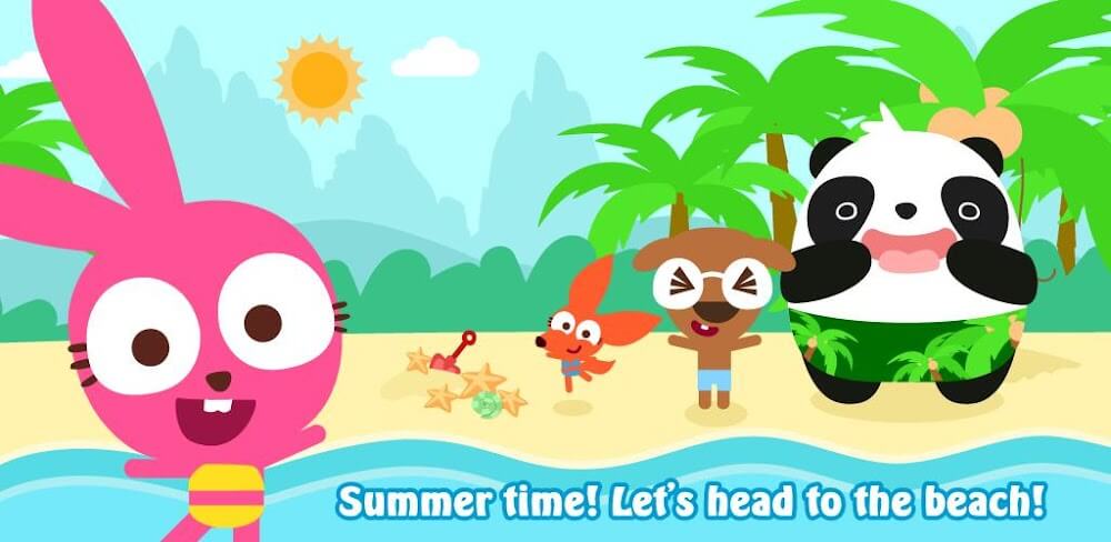 Purple Pink Summer Beach v1.0.9 MOD APK Game Download