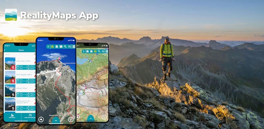 RealityMaps v2.0.63 MOD APK Download (Premium Unlocked | Outdoor Utility App)