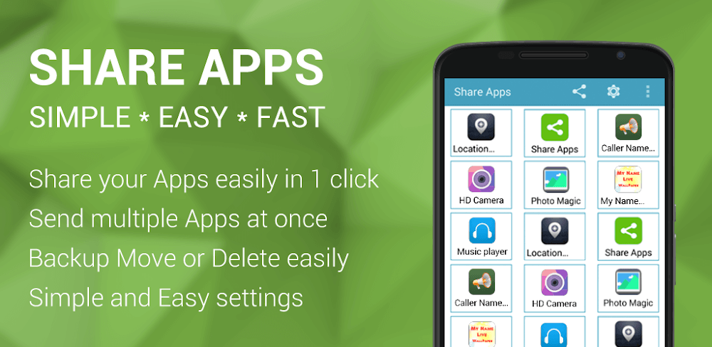 Share Apps v1.6.3 MOD APK Premium Unlocked Download