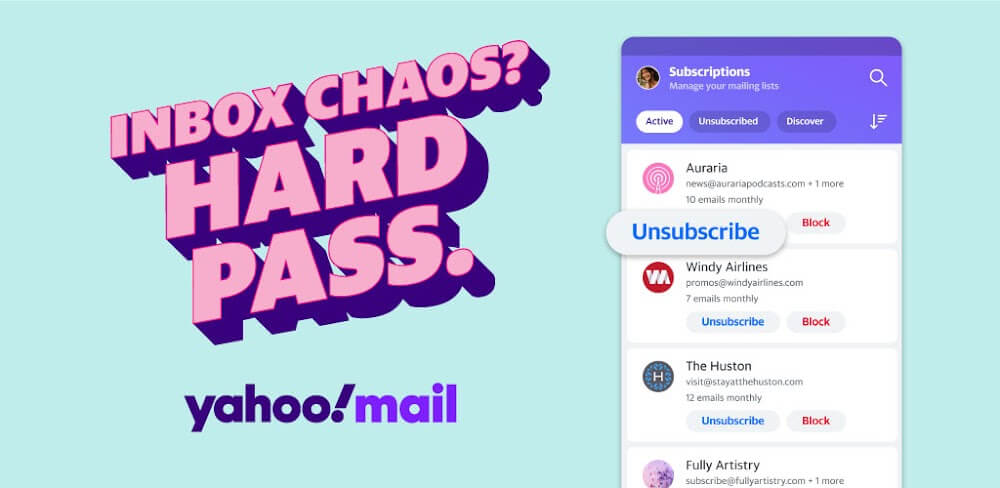 Yahoo Mail v10.1.0 MOD APK Plus Premium Unlocked Download
