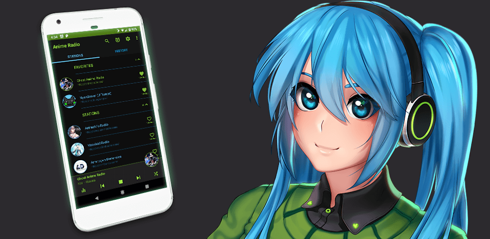 Anime Music Radio v5.2.3 GP MOD APK Download (MOD, APK, Premium Unlocked)