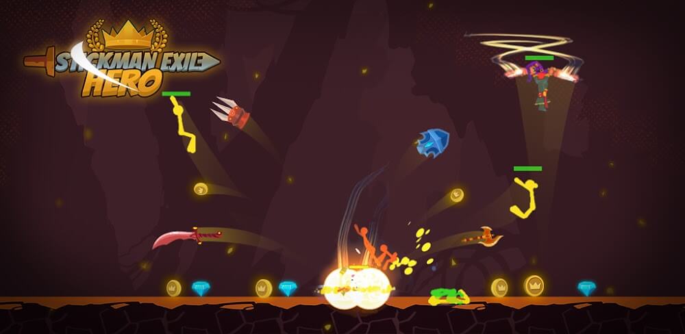 Stickman Exile Hero MOD APK Download v1.63