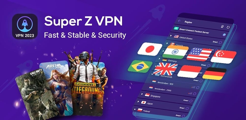 Super Z-VPN v7.7.825 MOD APK Download