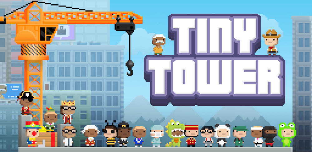 Tiny Tower v7.4.0 MOD APK Download (Game Application)
