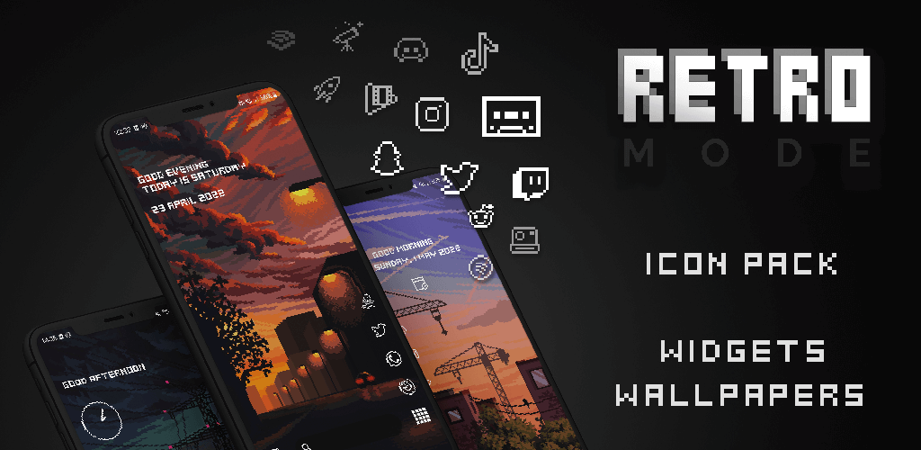 Retro Mode Icon Pack (Light) MOD APK v2.1.0 Download