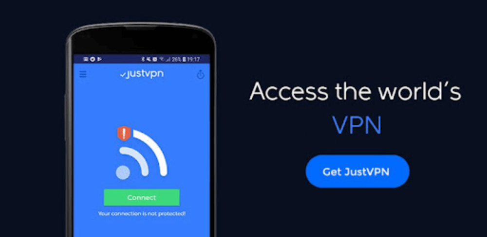 JustVPN v1.9.4.3 MOD APK Download Free