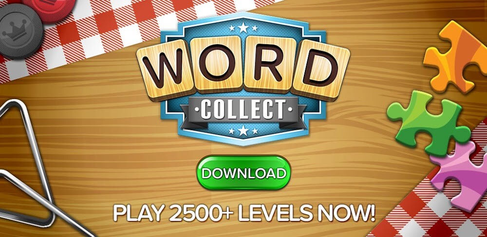 Word Collect v2.030 MOD APK Download (Free Hints, No Ads)