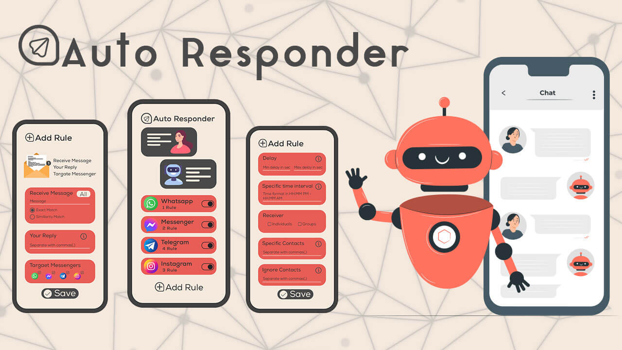 All Auto Responder v2.0.9 MOD APK Utilities