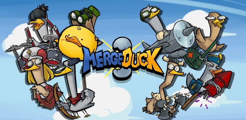 Merge Duck v1.5.0 MOD APK (Free Shopping) Download