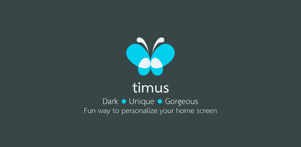 Timus Squircle Dark Icon Pack v16.8 MOD APK Download