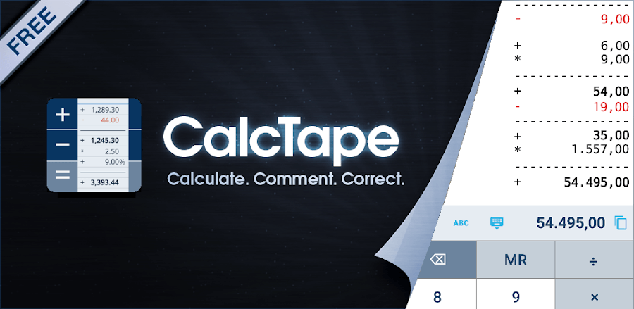 CalcTape v6.3.1 MOD APK Download (Pro Unlocked)