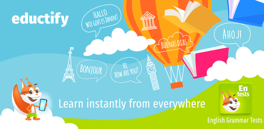 English Grammar Tests v1.3.1 MOD APK Download (Premium Unlocked)